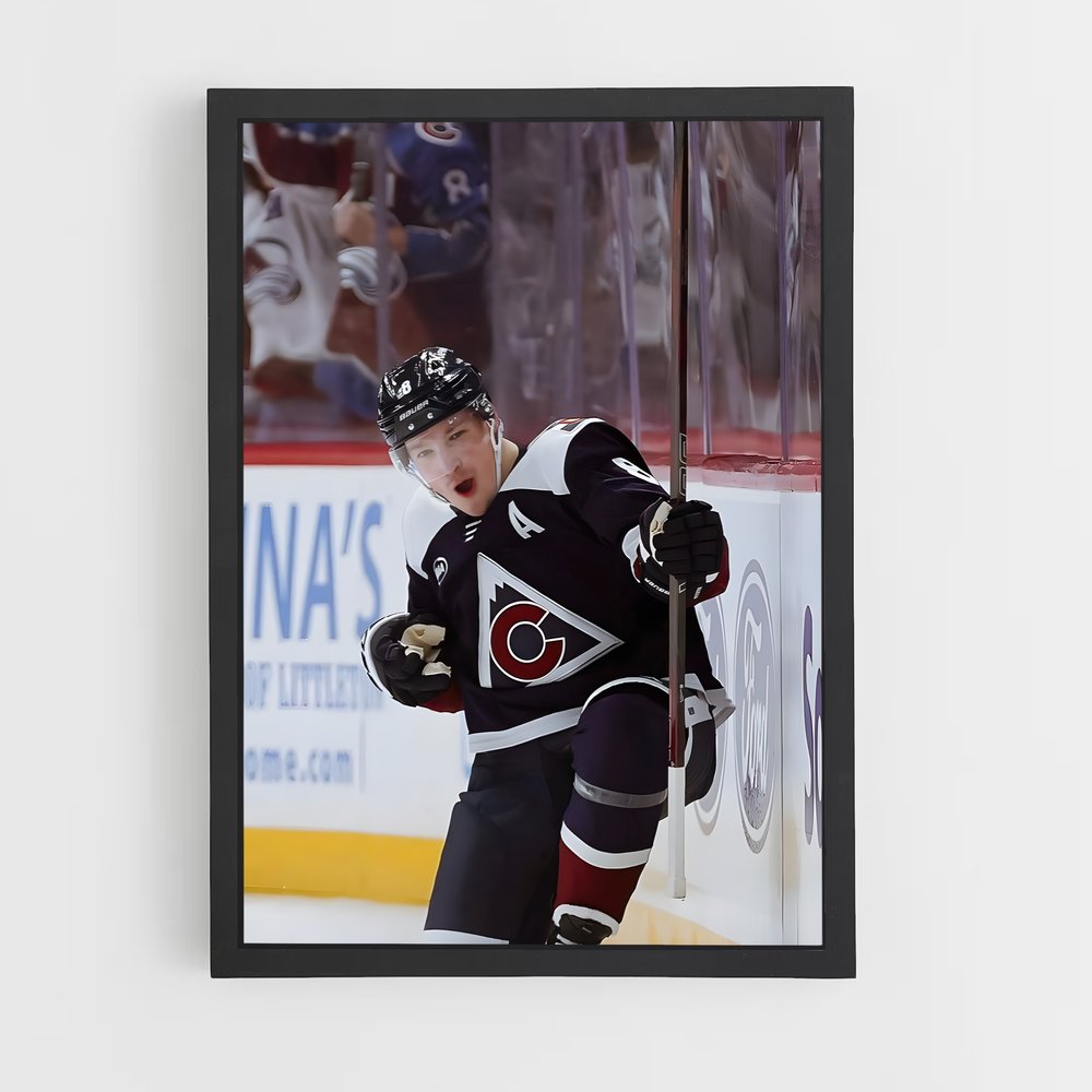 Poster L'Arrêt Décisif – affiche Hockey sur glace (vue 2)